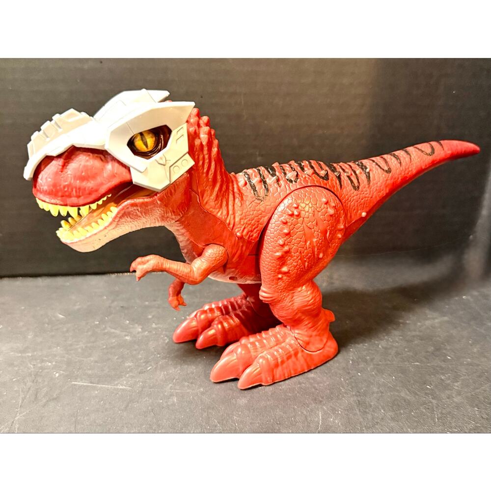 RoboAlive Attacking Dino Wars T-Rex roars walks lights up